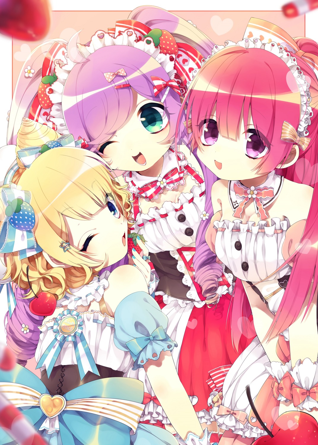 manaka_lala, minami_mirei, pretty_series, pripara, tmpr0778, toudou_shion, waitress