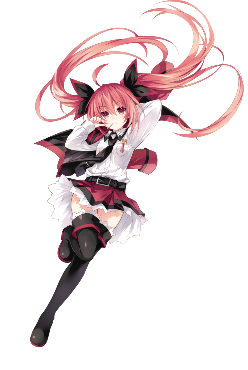 date_a_live, date_a_live_encore, itsuka_kotori, thighhighs, tsunako
