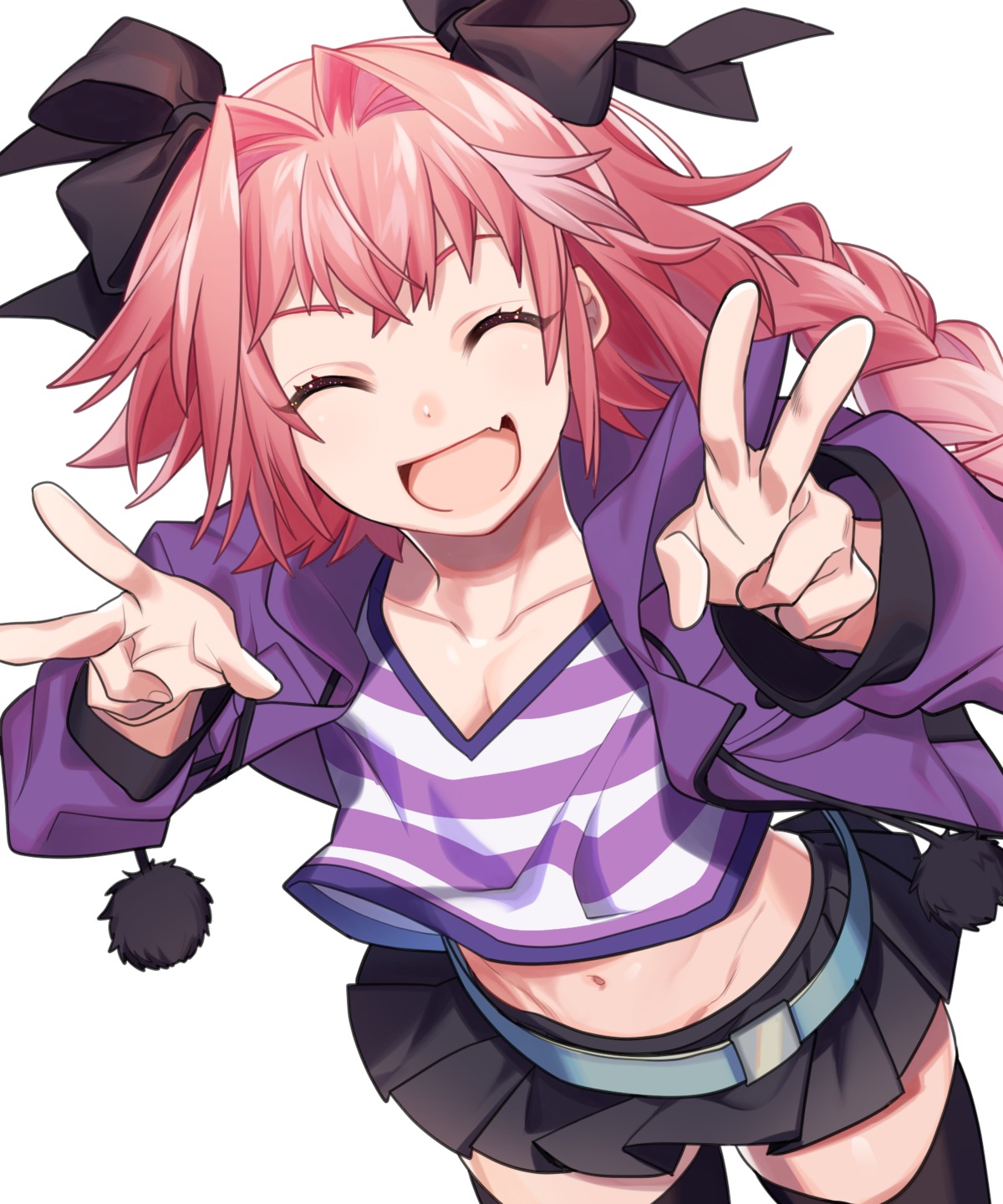 astolfo_(fate), fate/apocrypha, fate/stay_night, mihatarou, thighhighs, trap