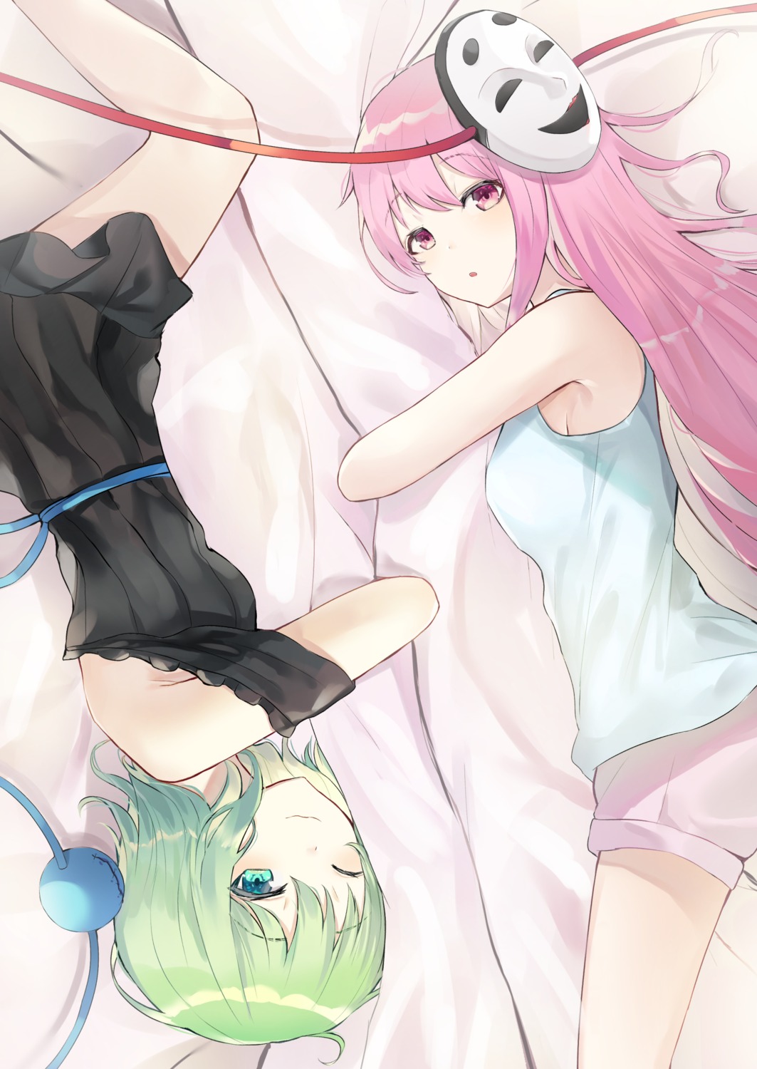 dress, hata_no_kokoro, komeiji_koishi, rice_(okome_no_naru_ki), touhou