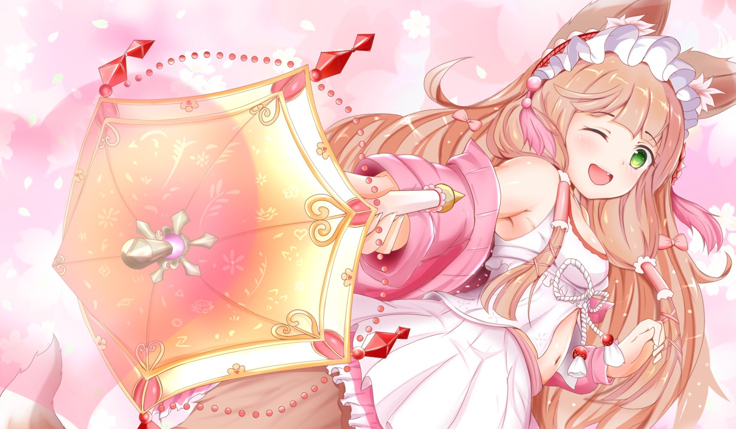 animal_ears, himemiya_maho, princess_connect!, princess_connect!_re:dive, sha_dan_miao, tail
