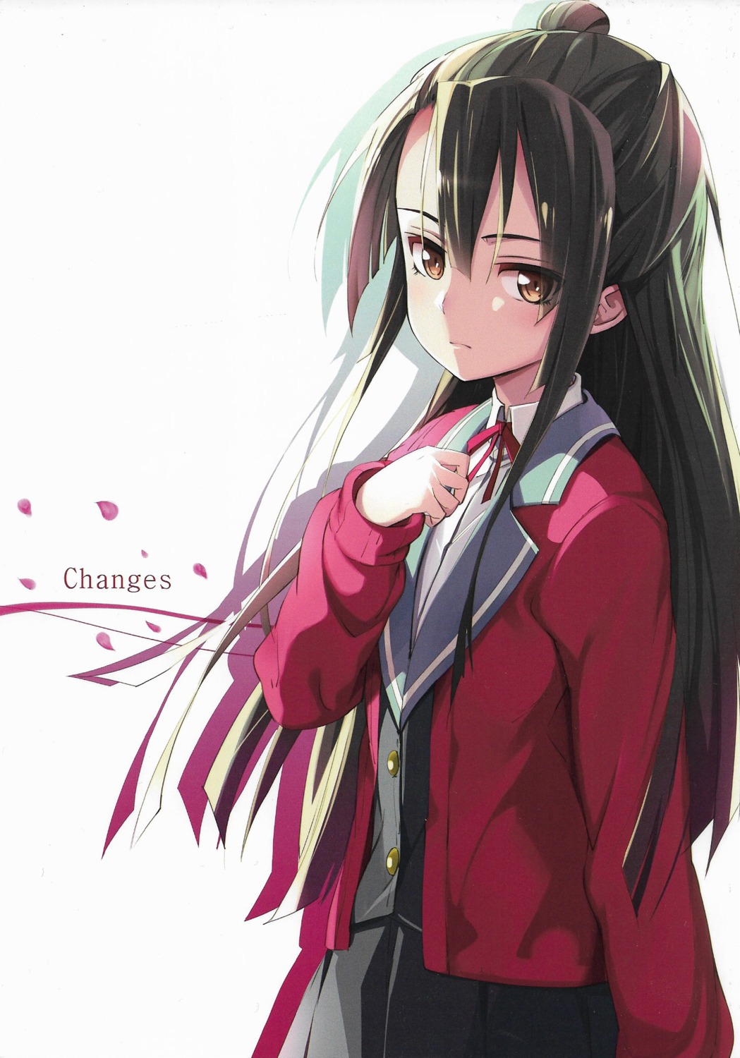 koori_chikage, michairu., nogi_wakaba_wa_yuusha_de_aru, seifuku, yuuki_yuuna_wa_yuusha_de_aru