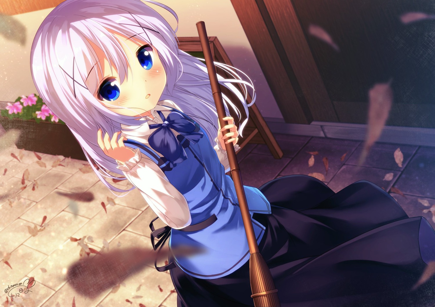 chinomaron, gochuumon_wa_usagi_desu_ka?, kafuu_chino, waitress