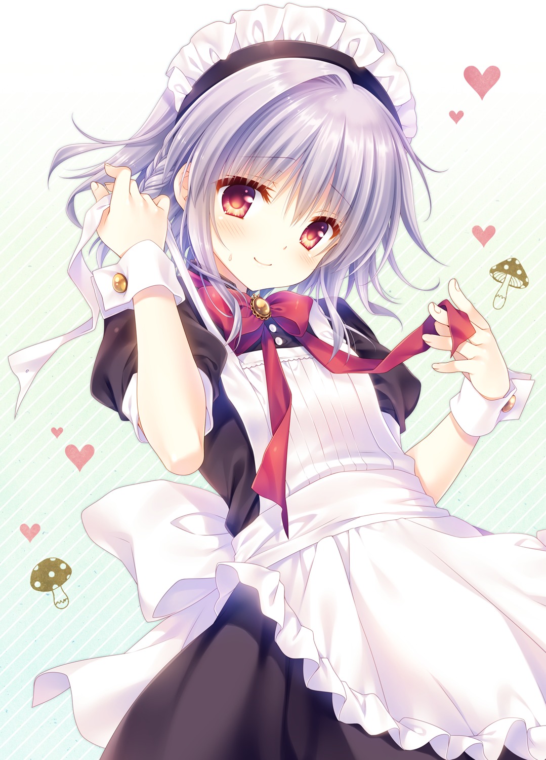 asuka_minato, maid, otome_domain, palette_qualia, tatekawa_mako, trap