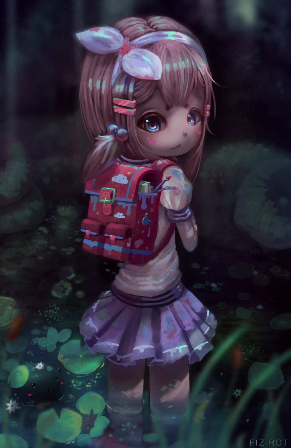 fiz-rot, seifuku, wet