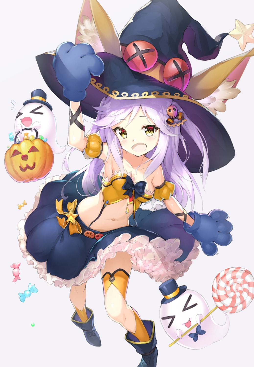 animal_ears, halloween, rekareka, witch