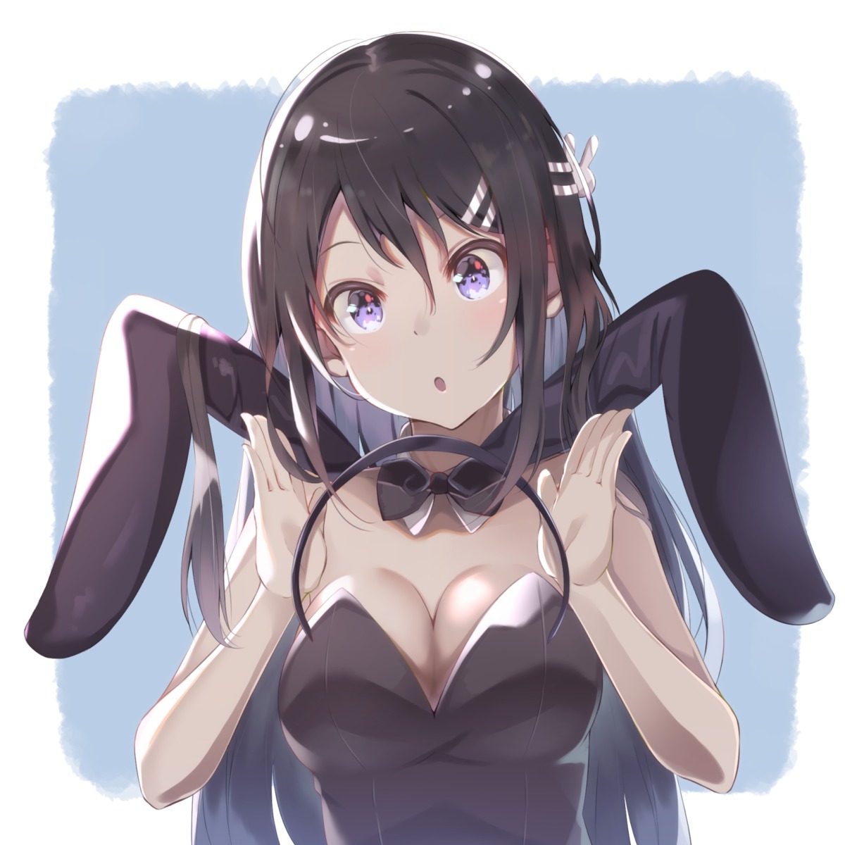 akausuko, animal_ears, bunny_ears, bunny_girl, cleavage, sakurajima_mai, seishun_buta_yarou