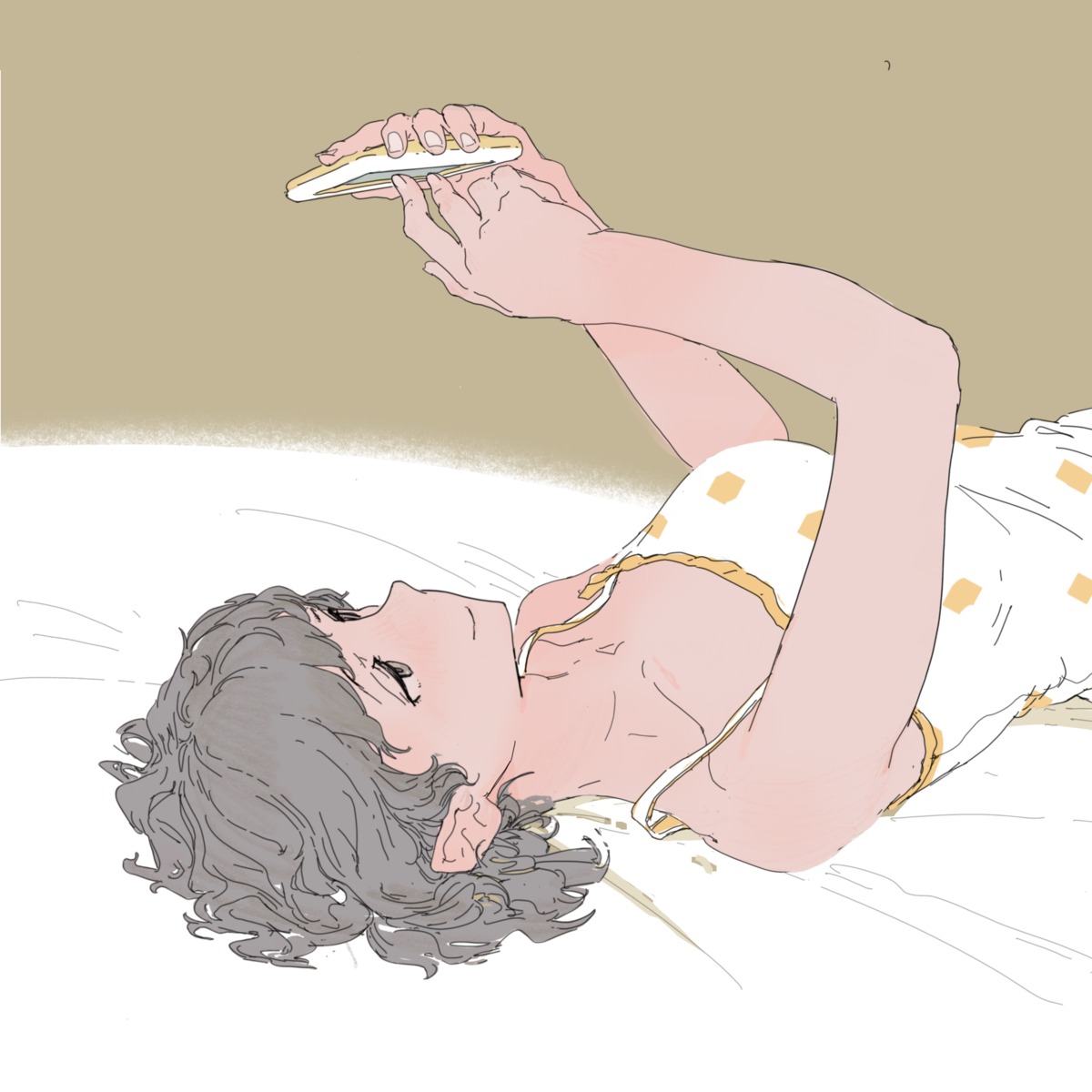 antiquewhite, dress, kawakami_sadayo, persona_5