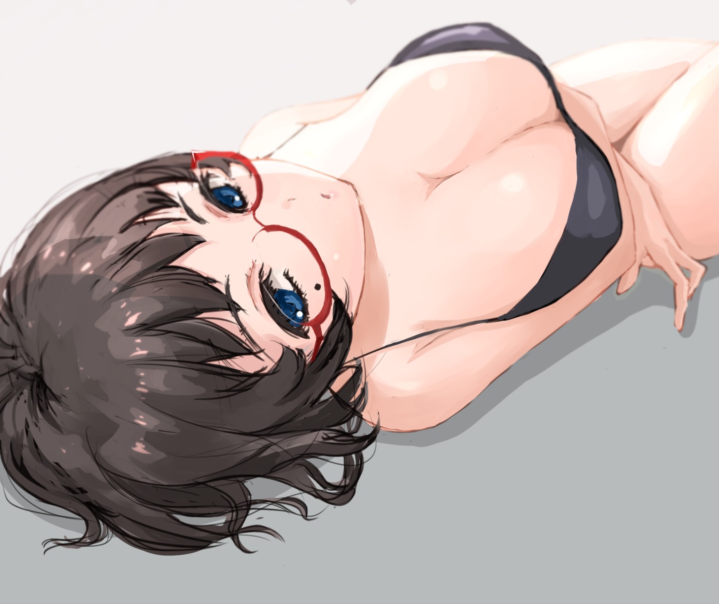 bikini_top, breast_hold, cleavage, megane, rony, swimsuits