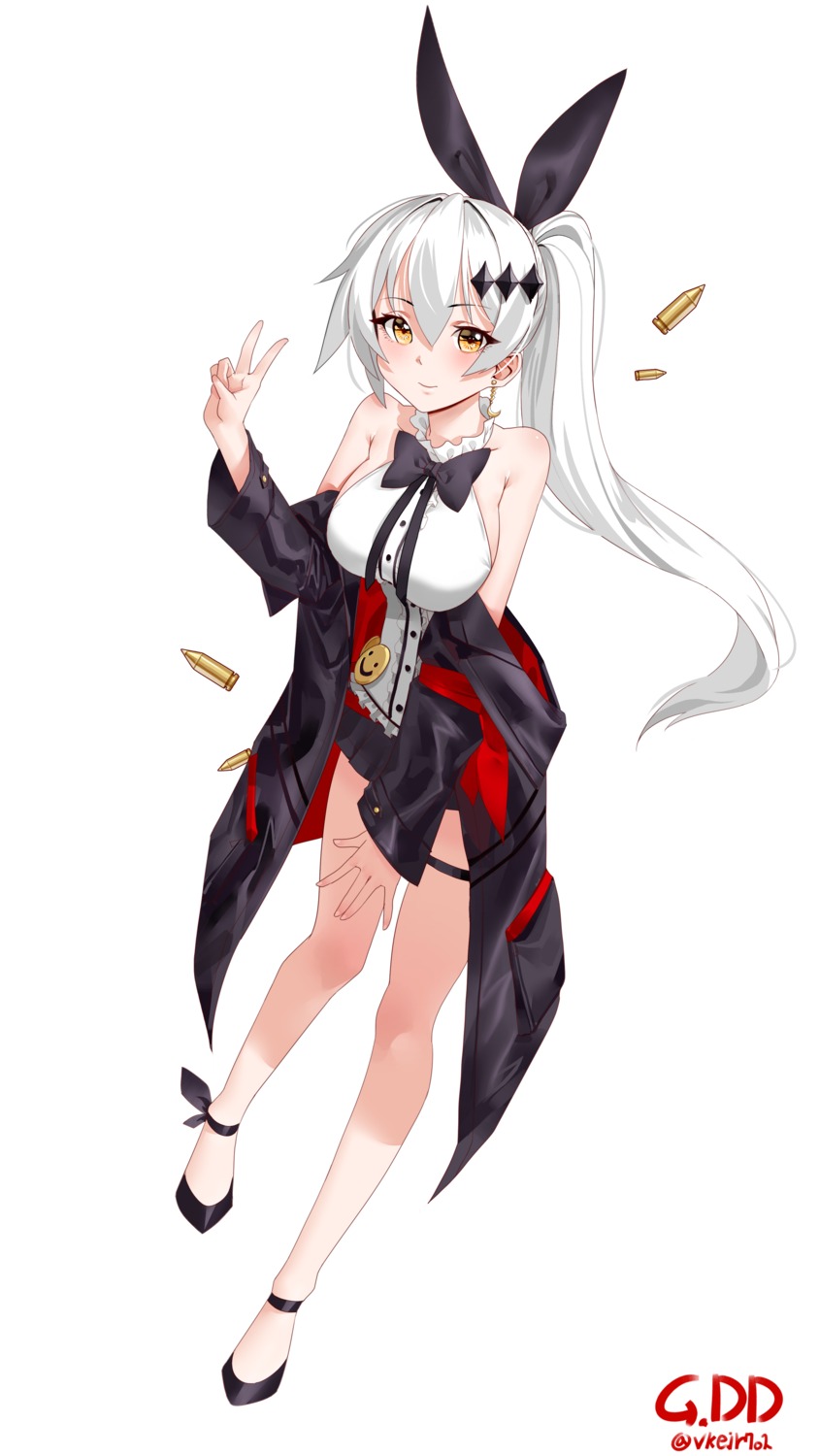 five-seven, garter, gdd_(vkejr702), girls_frontline