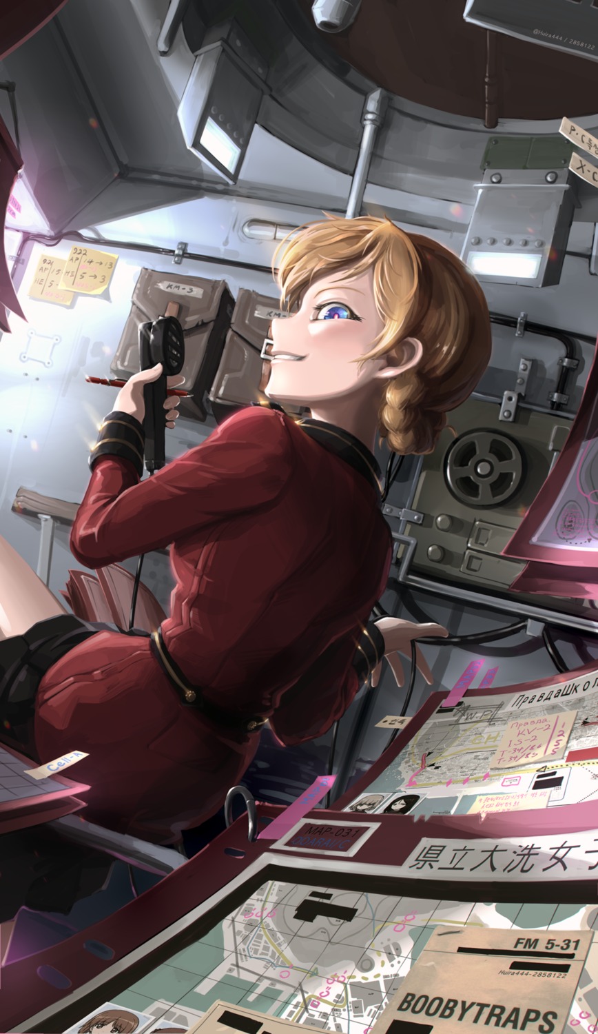 darjeeling, girls_und_panzer, huira444, uniform