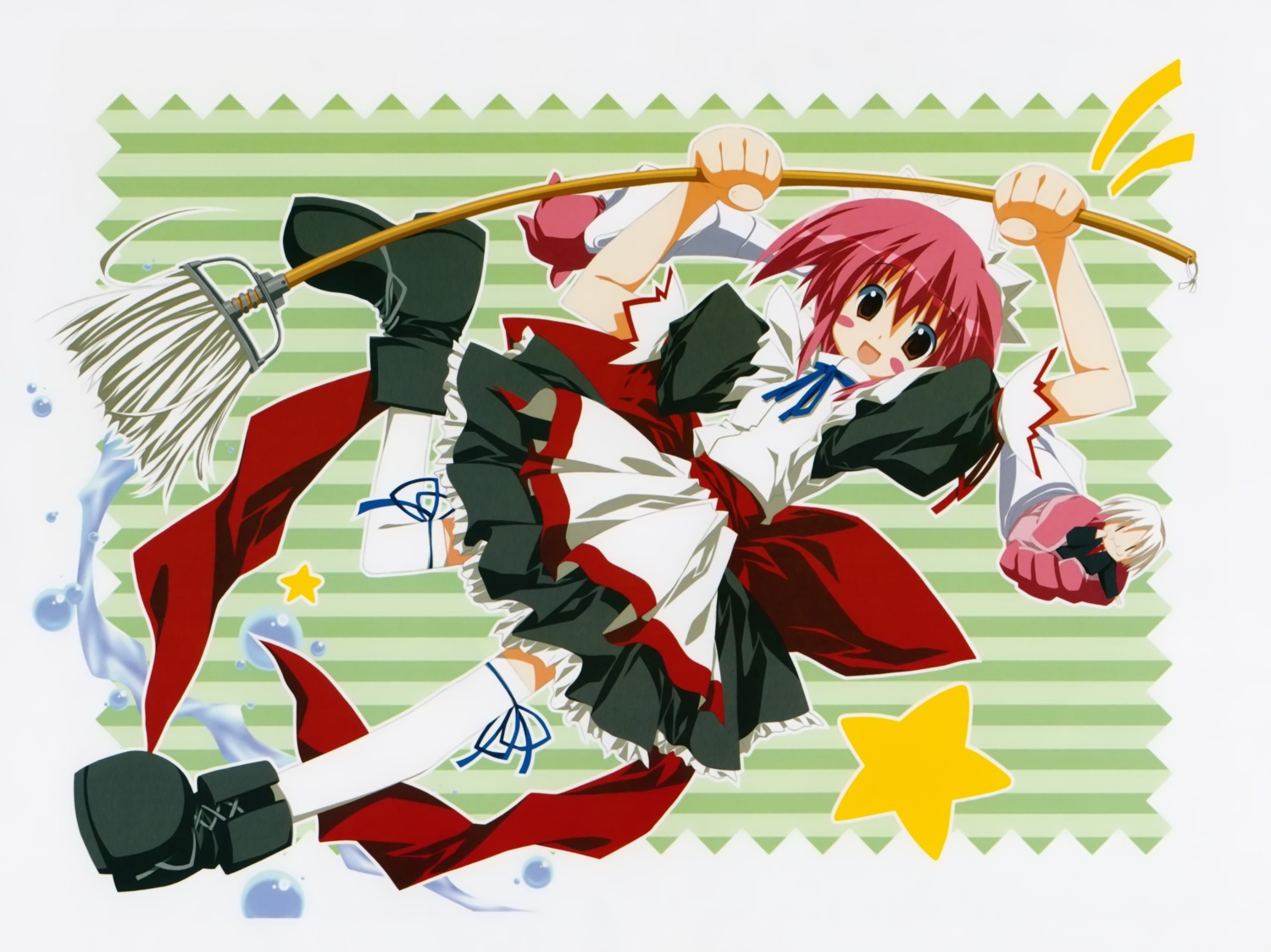 2c=galore, chibi, kanzaki_takahiro, maid, megane, moekan, rinia, thighhighs
