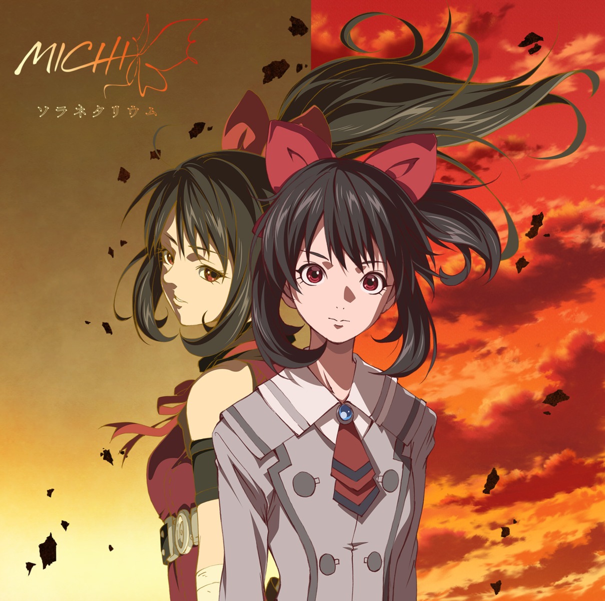 akanesasu_shoujo, disc_cover, seifuku, tagme, tsuchimiya_asuka