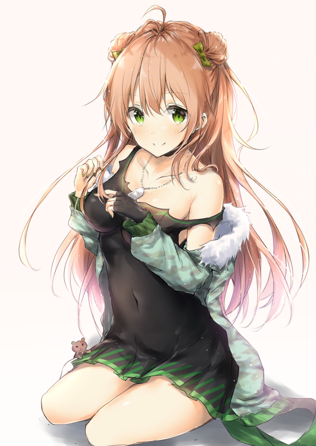 dress, girls_frontline, rfb_(girls_frontline), torn_clothes, uzuki_tsukuyo