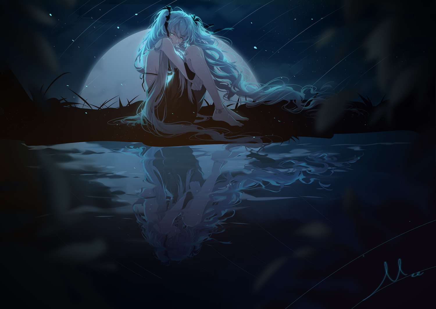 dress, hatsune_miku, miemia, vocaloid