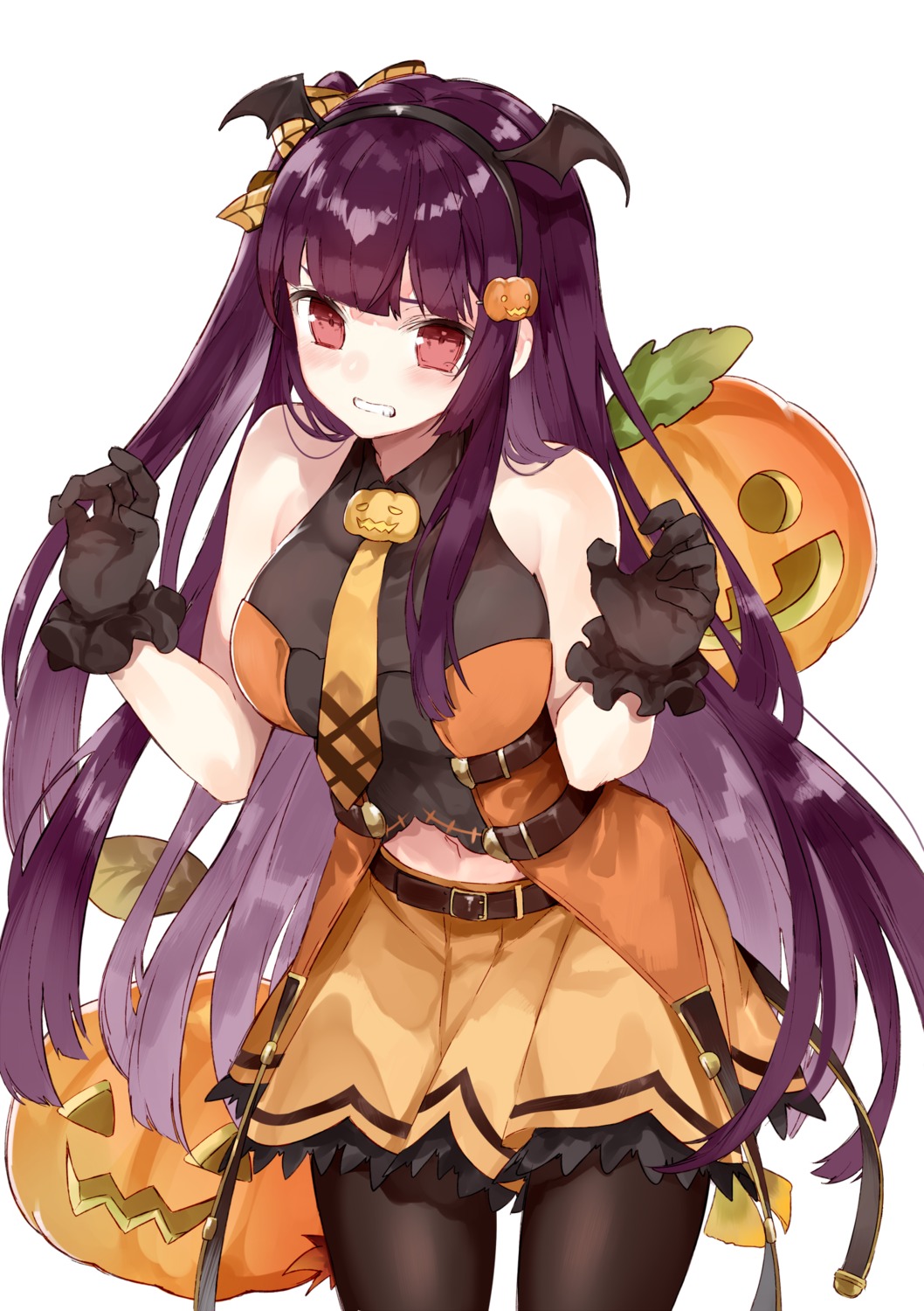 girls_frontline, halloween, hasegawa, pantyhose, wa2000_(girls_frontline)