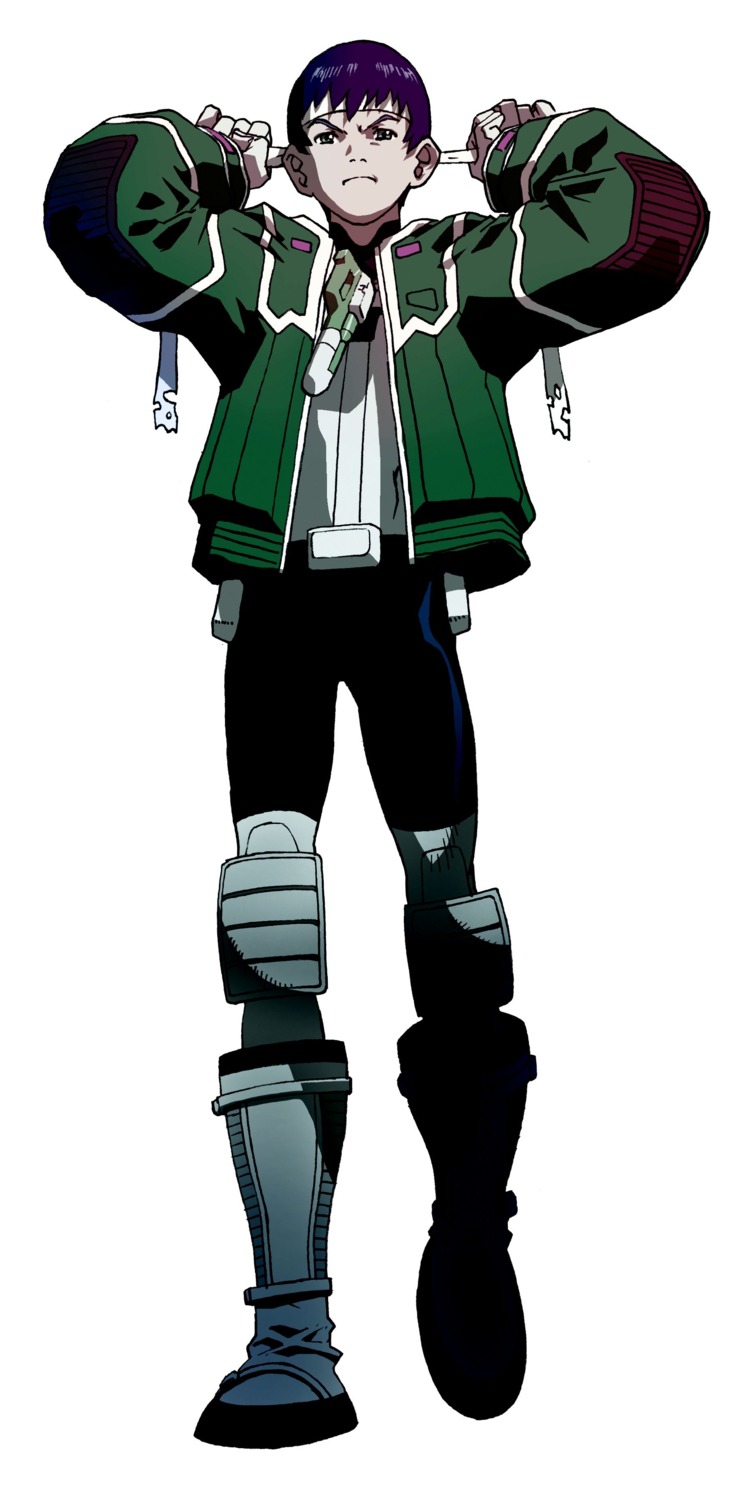 anubis:_zone_of_the_enders, bodysuit, leo_stenbuck, male, zone_of_the_enders