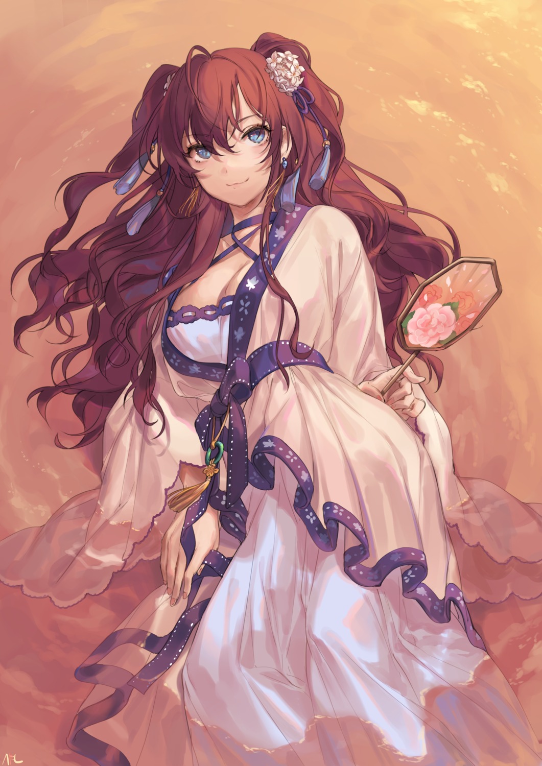 asian_clothes, cleavage, ichinose_shiki, shan, the_idolm@ster, the_idolm@ster_cinderella_girls