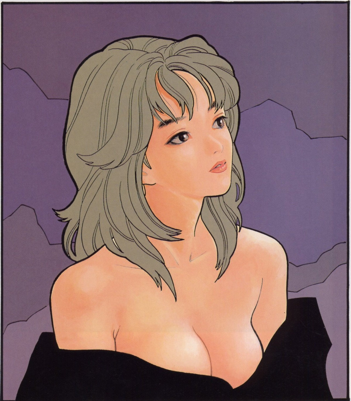 cleavage, cropme, dna2, katsura_masakazu, no_bra, saeki_tomoko