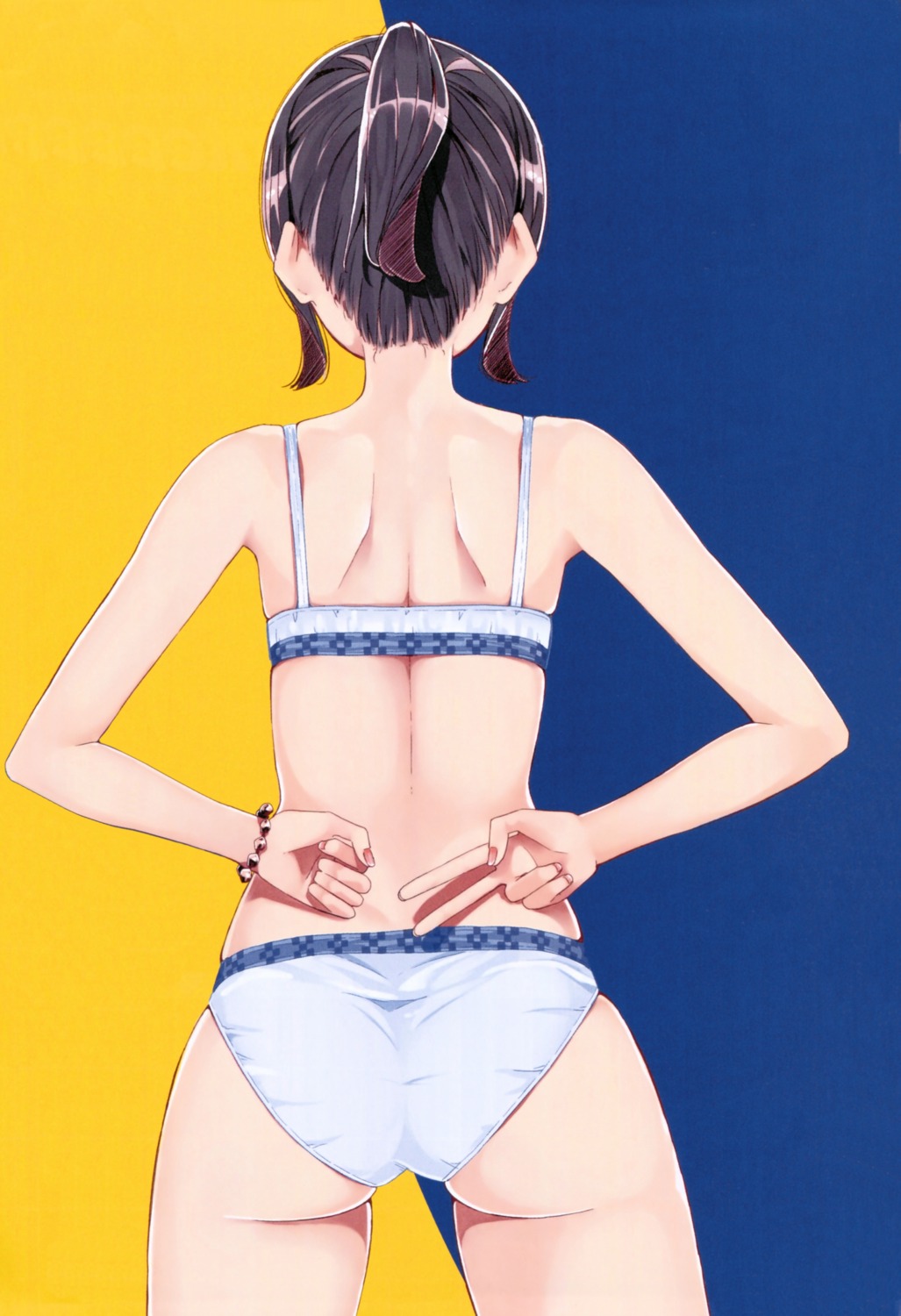 ass, bikini, harukana_receive, higa_kanata, nyoi_jizai, swimsuits