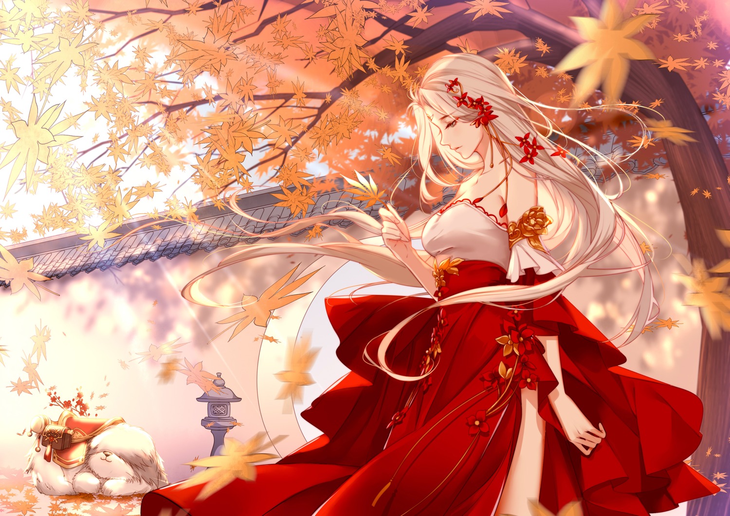 asian_clothes, cleavage, clouble, tianxia