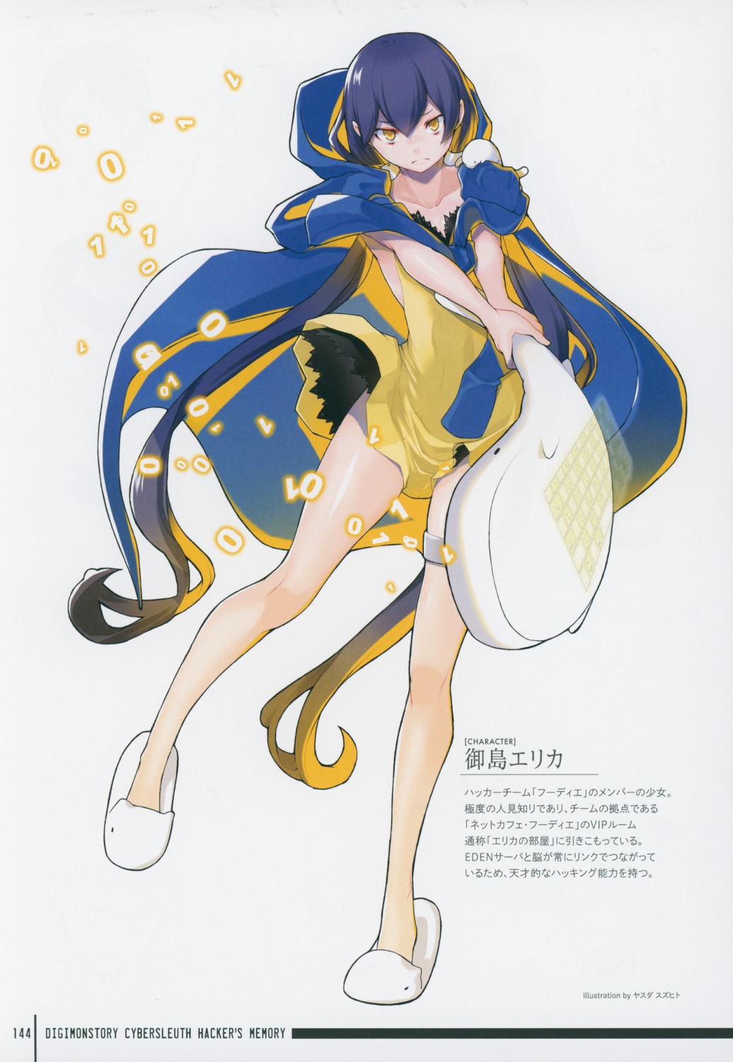 cleavage, digimon, dress, mishima_erika, skirt_lift, yasuda_suzuhito