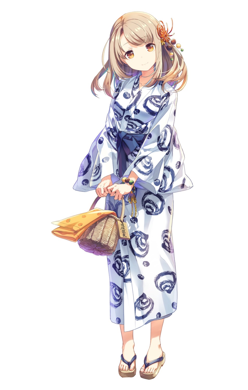 dougo_izumi, h2so4, onsen_musume, yukata