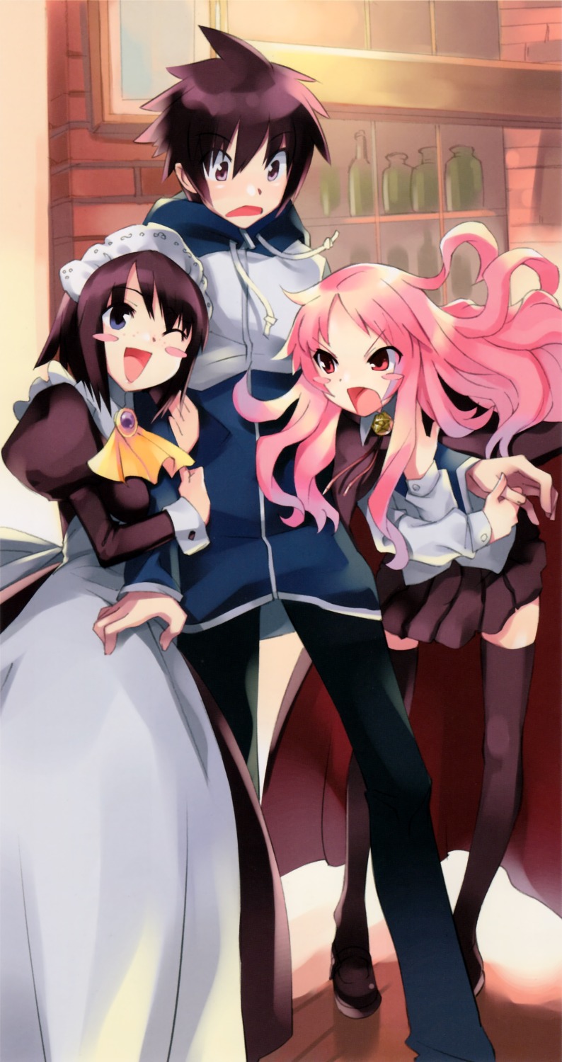 fixed, hiiraga_saito, louise_francoise_le_blanc_de_la_valliere, siesta, usatsuka_eiji, zero_no_tsukaima