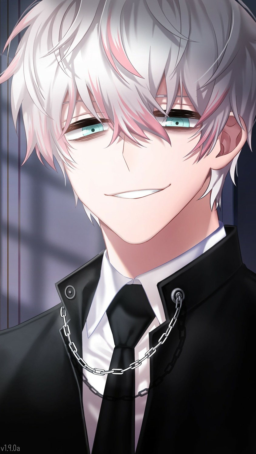 business_suit, game_cg, male, mystic_messenger, saeran_choi