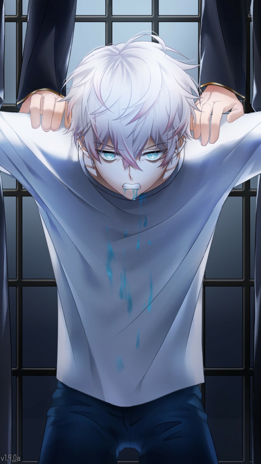 game_cg, male, mystic_messenger, saeran_choi