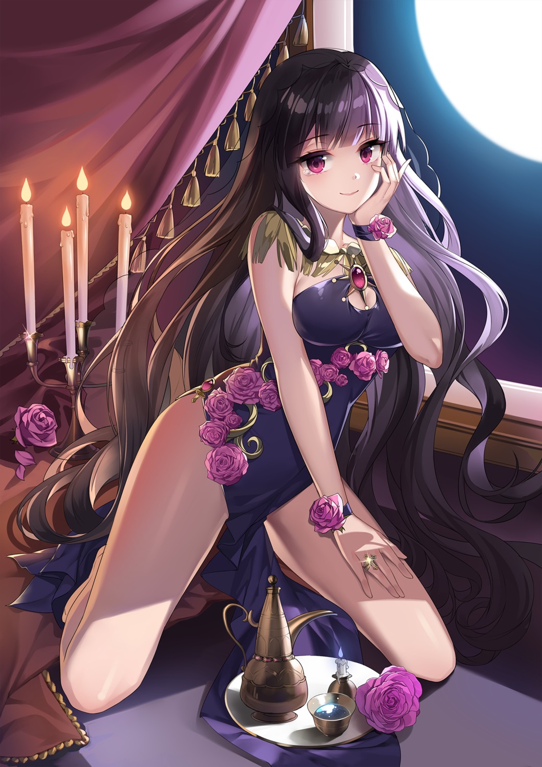 breast_hold, chinadress, cleavage, xingxiang_senlin