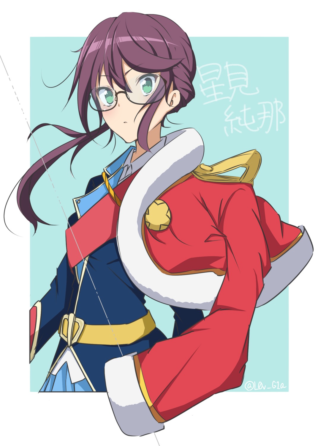higi_ni_bo, hoshimi_junna, megane, shoujo_kageki_revue_starlight, uniform