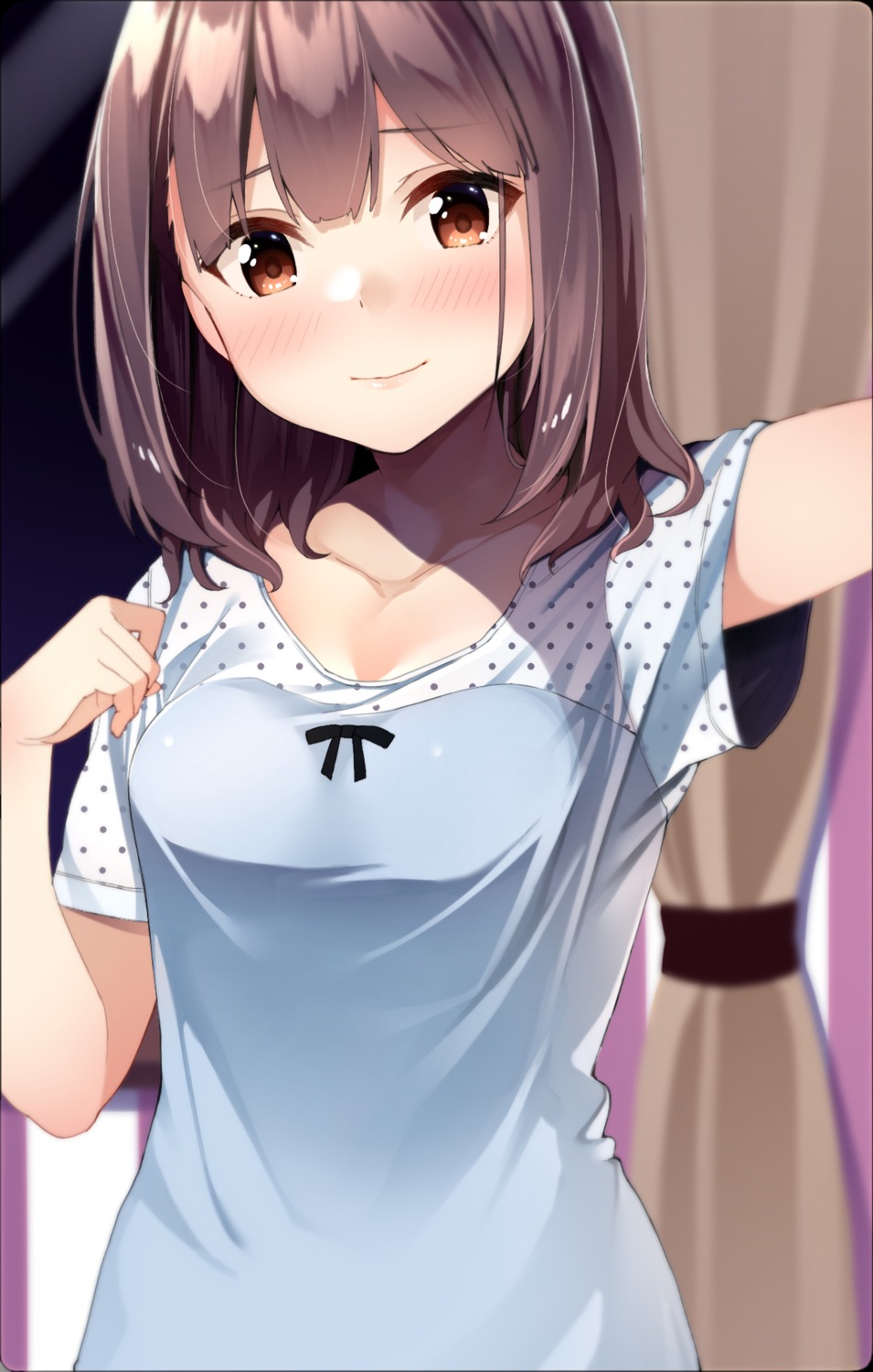 byte, cleavage, pajama