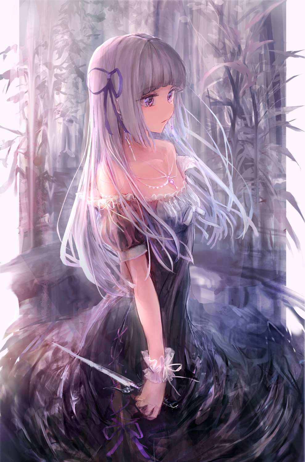 aikatsu!, dress, efl_ite, hikami_sumire, weapon