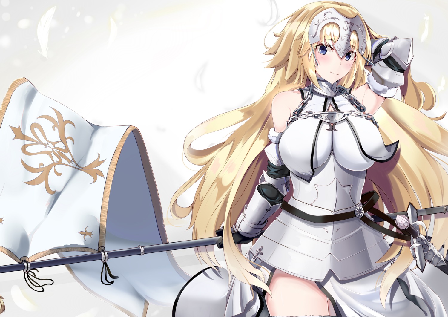 armor, fate/grand_order, jeanne_d'arc, jeanne_d'arc_(fate), ninoude_(ninoude44), sword