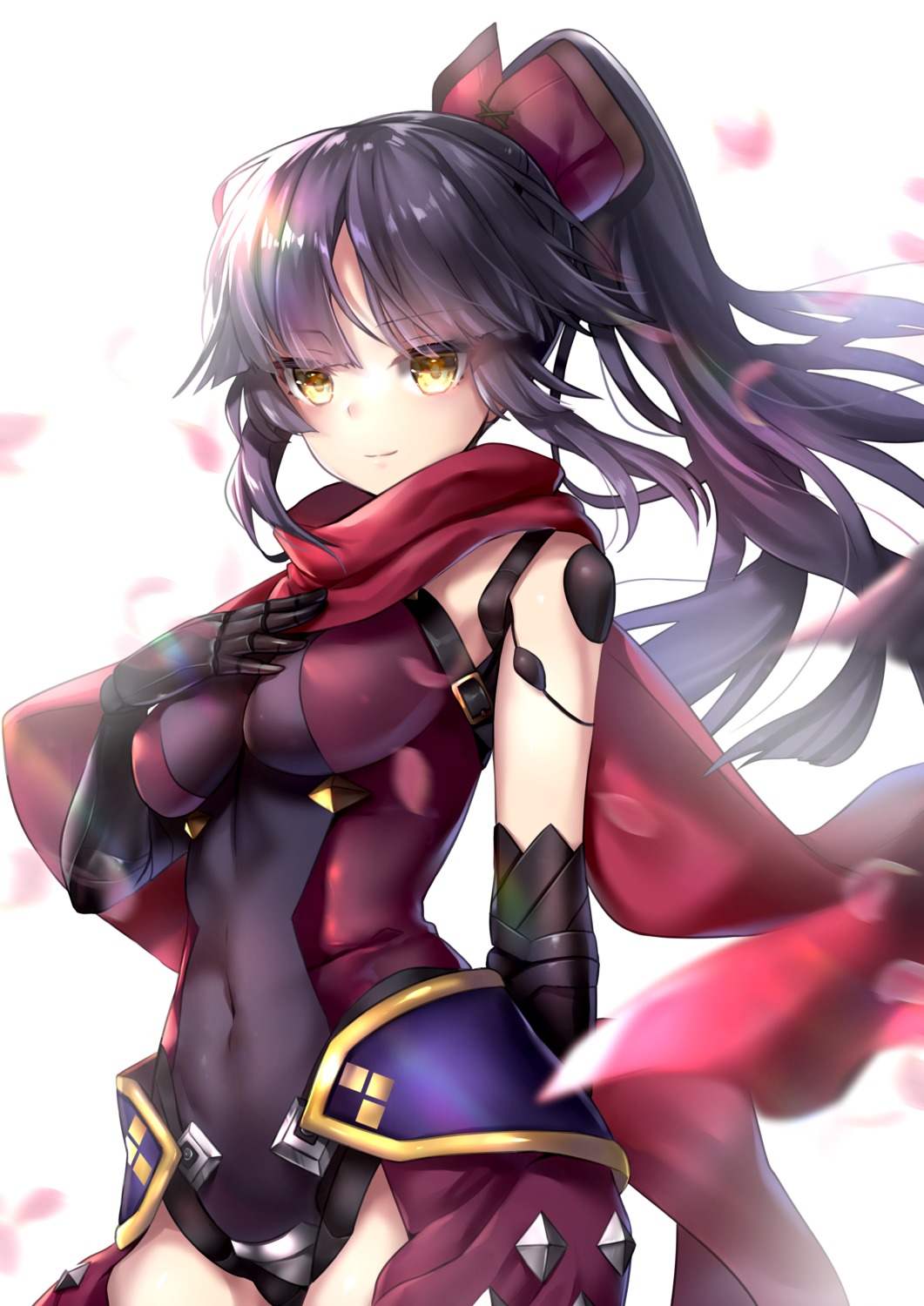 armor, breast_hold, fate/grand_order, hane_yuki, katou_danzou_(fate), leotard