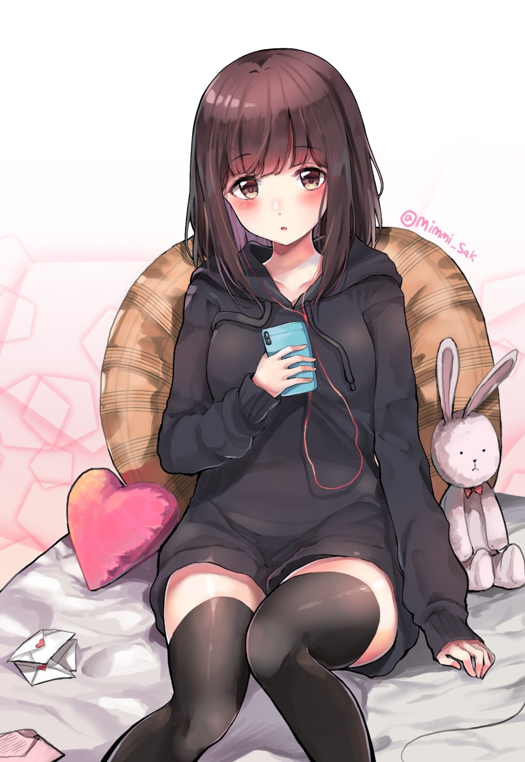 menhera-chan., nanase_kurumi, sak, thighhighs