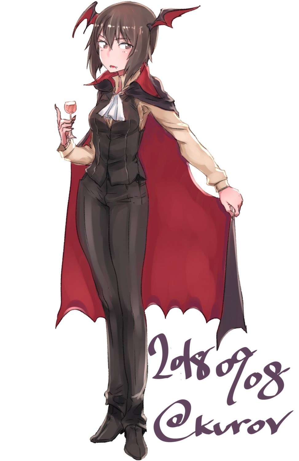 abaratani_kurou, girls_und_panzer, heels, nishizumi_maho, wings