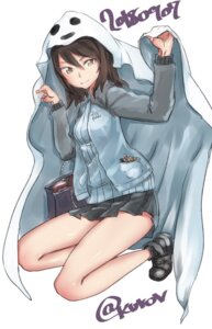 abaratani_kurou, girls_und_panzer, mika_(girls_und_panzer), uniform
