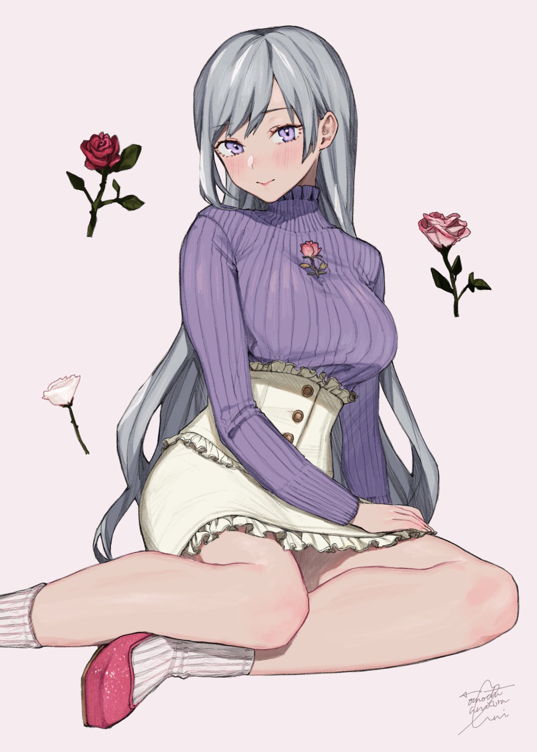 school_girl_strikers, sweater, tatianna_alexandrovna_krovskaya, uni_(omochi_unicorn)