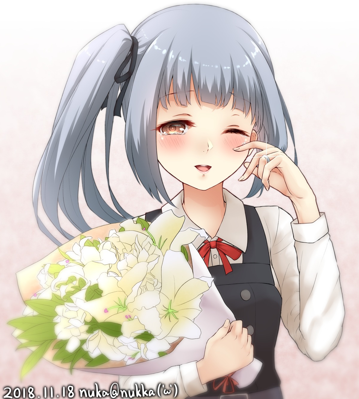kantai_collection, kasumi_(kancolle), nuka_(nvkka), seifuku