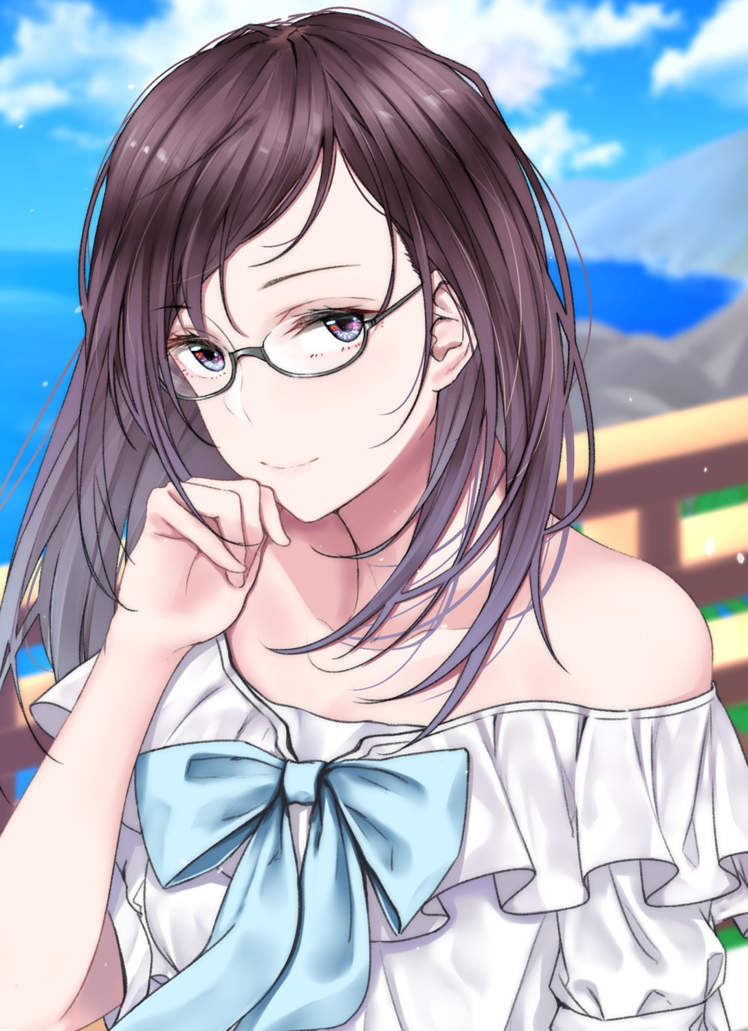 megane, saitoo, the_idolm@ster, the_idolm@ster_cinderella_girls, yagami_makino