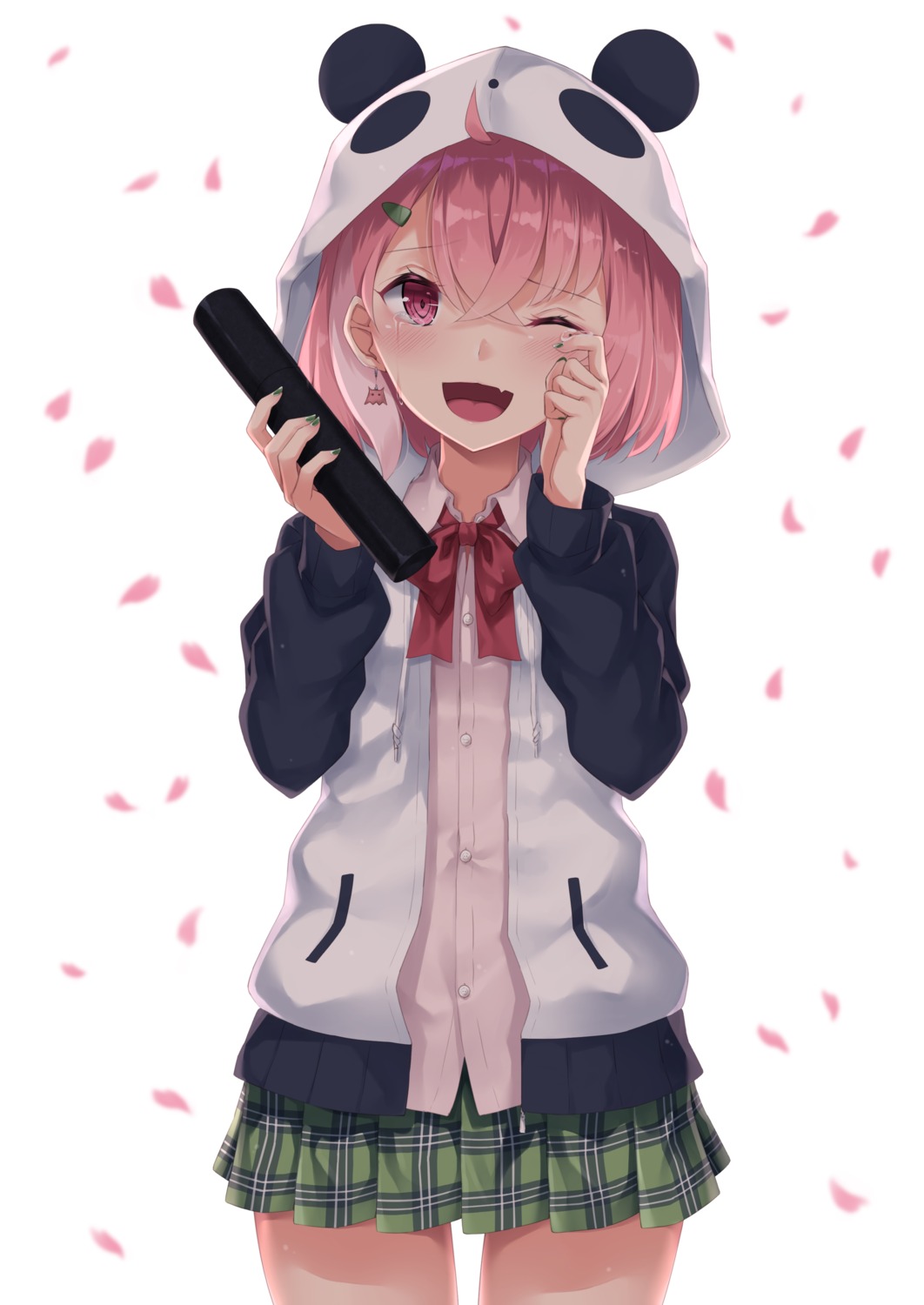 animal_ears, nijisanji, nijisanji_gamers, sasaki_saku, seifuku, shikapiro