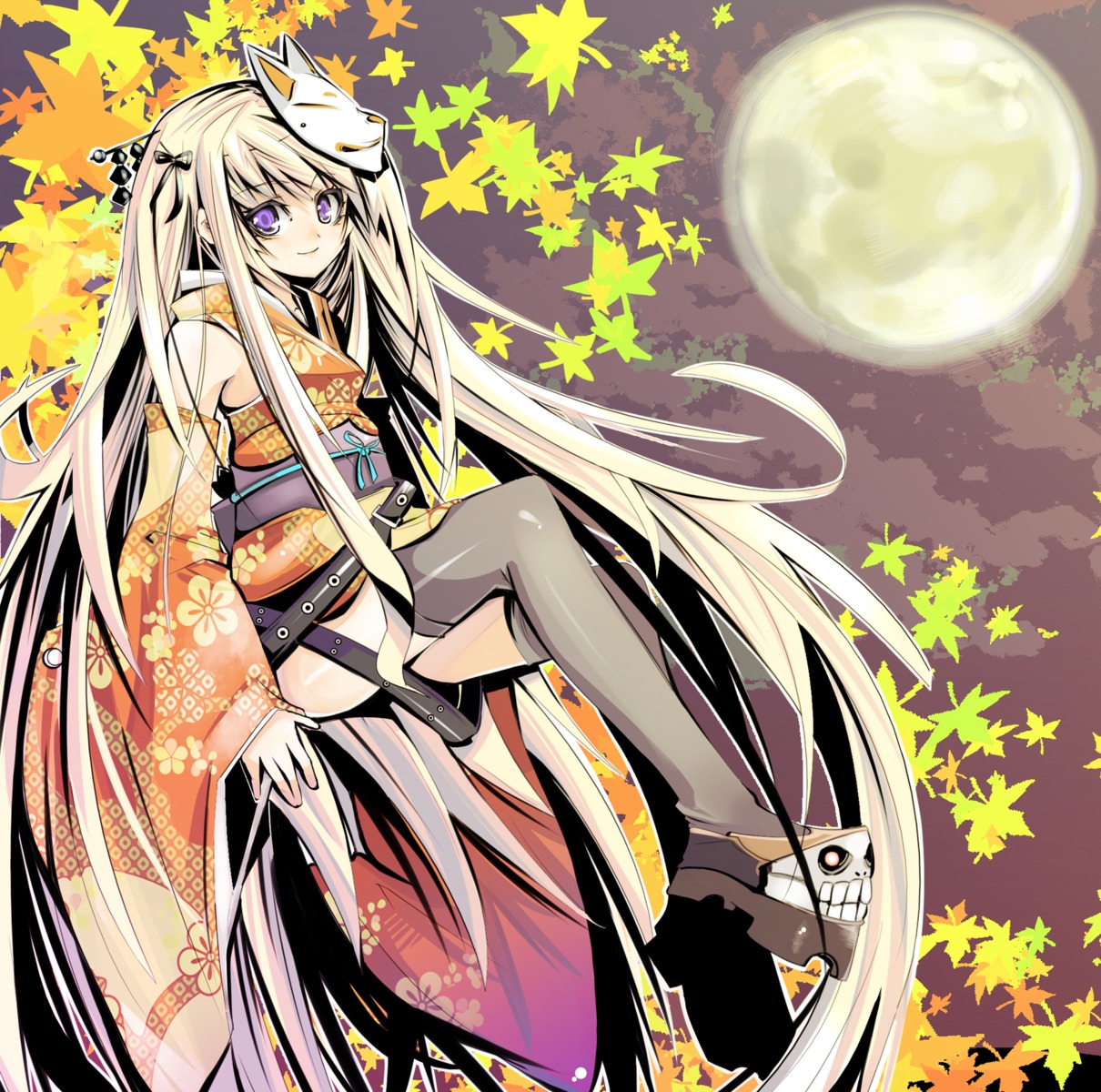japanese_clothes, nira_ika_nai, thighhighs