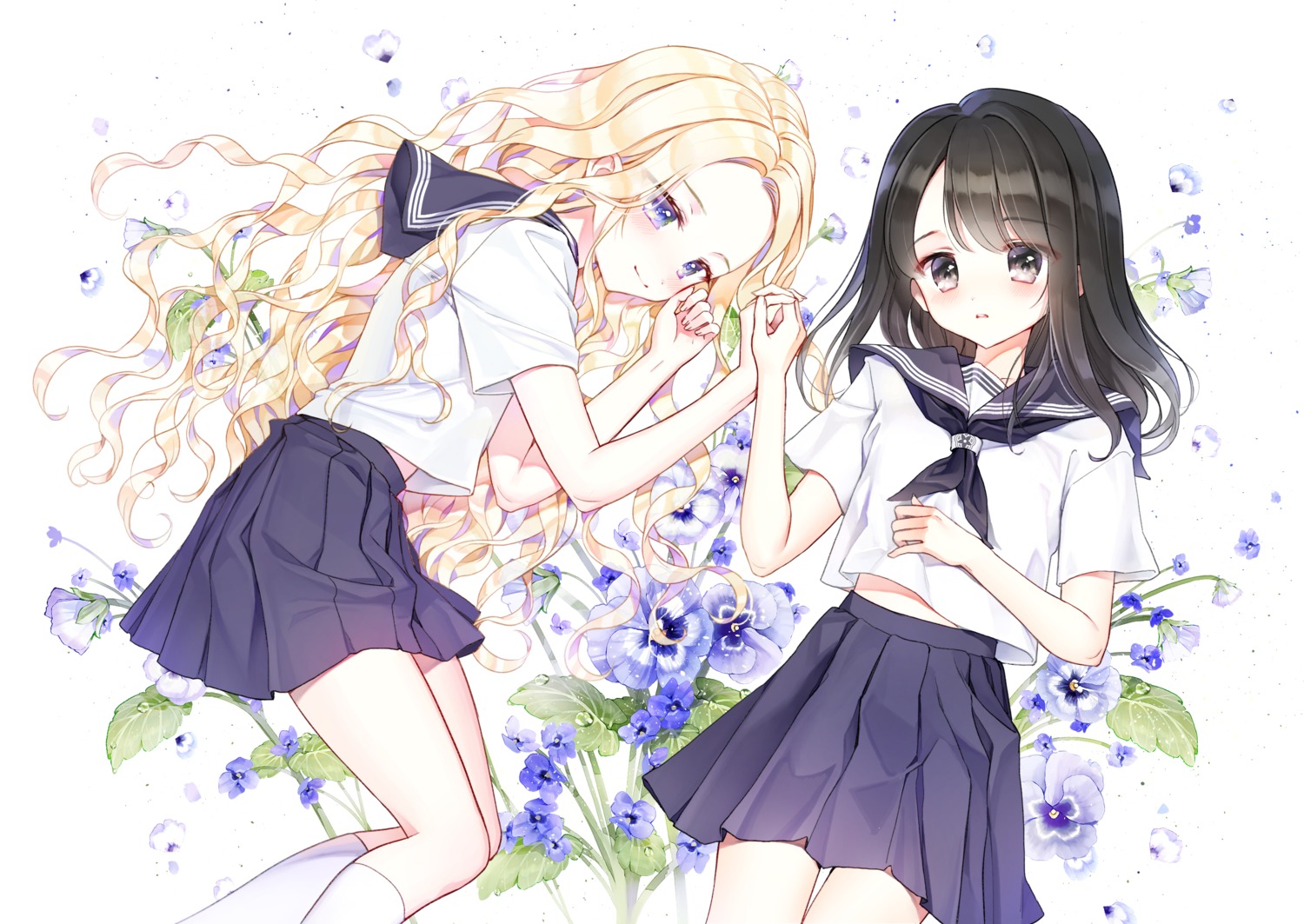 seifuku, siloteddy, yuri
