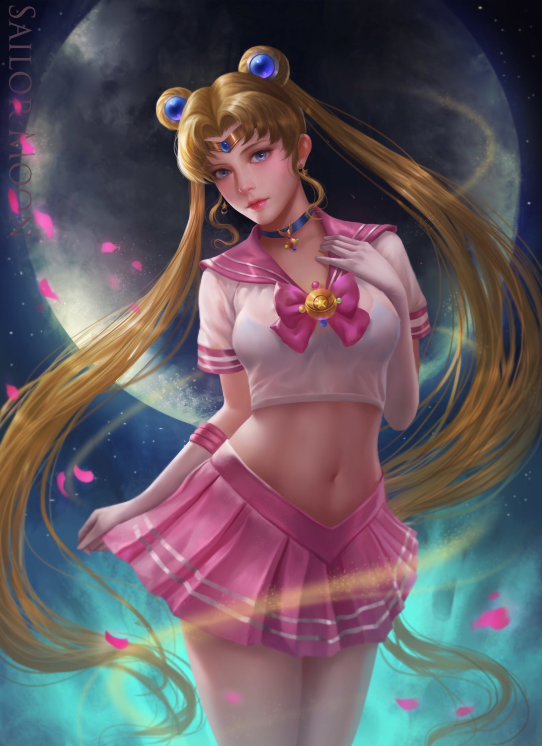 bishoujo_senshi_sailor_moon, bra, chunhui_lee, see_through, seifuku, tsukino_usagi