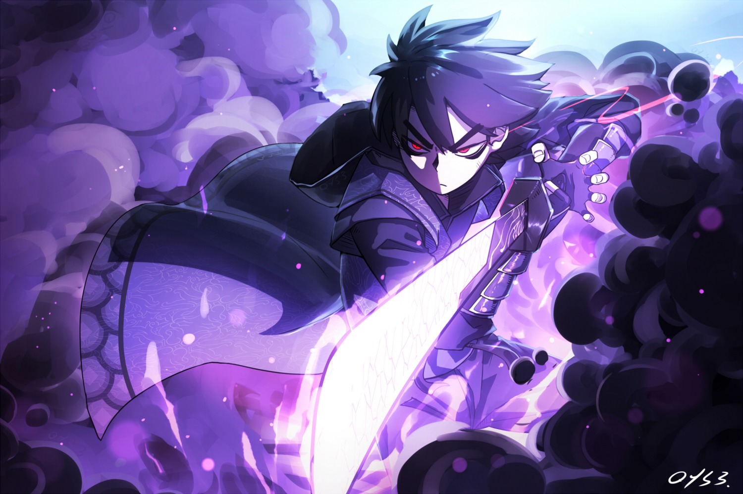 male, qys3, seven_(scissor_seven), sword