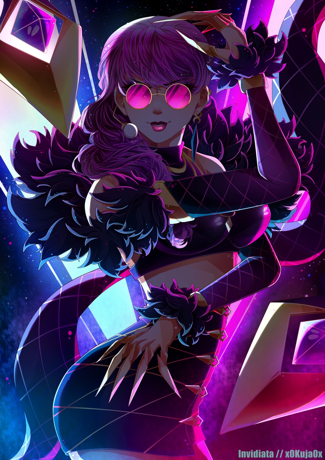 evelynn, invidiata, league_of_legends, megane