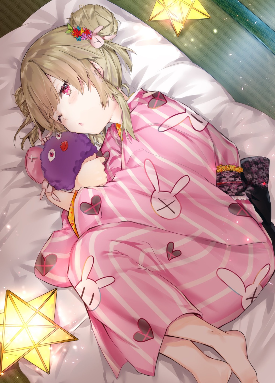 indie_virtual_youtuber, nanakagura, natori_sana, yukata