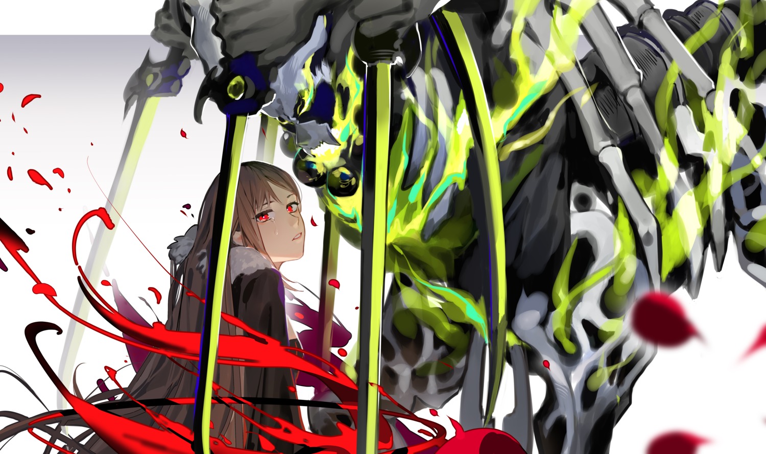 fate/grand_order, sword, tefco, xiang_yu_(fate/grand_order), yu_mei-ren_(fate)